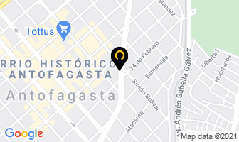 Mapa de Alamo en Antofagasta