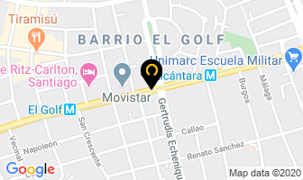 Mapa de Alfa Corredores De Bolsa S.a. en Las Condes