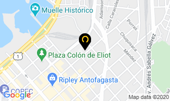 Mapa de Alfa Ltda. en Antofagasta