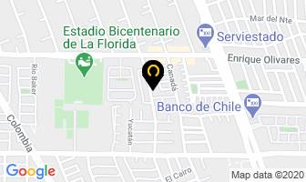 Mapa de Amangiare en Santiago