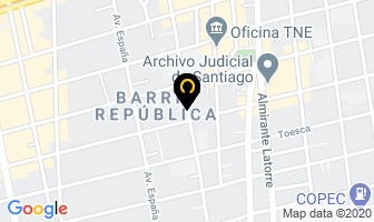 Mapa de Ampich en Santiago