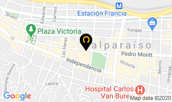Mapa de Anysa Disfraces en Valparaíso