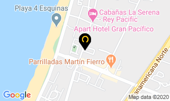 Mapa de Apart Hotel Gran Pacifico en La Serena