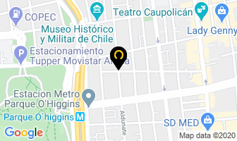 Mapa de Apicenter en Santiago