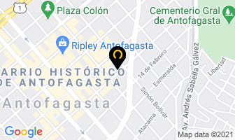 Mapa de Aroasystem en Antofagasta