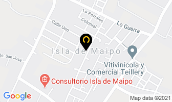 Mapa de Arte Velas en Santiago