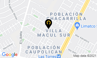 Mapa de Articulos E Implementos De Peluqueria en Santiago