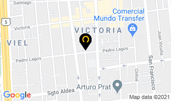 Mapa de Asesor Logistico en Santiago