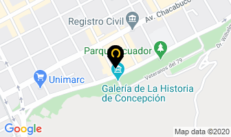 Mapa de Asesoria Previsional en Concepción