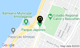Mapa de Asitel Ltda en Antofagasta