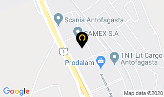 Mapa de Atlas Copco en Antofagasta
