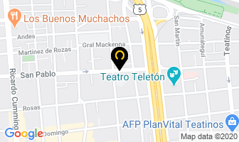 Mapa de Atlas Seg Ltda. en Santiago