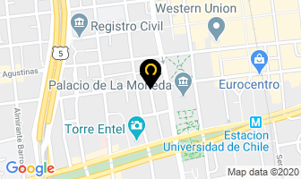 Mapa de Ayax Trading en Santiago