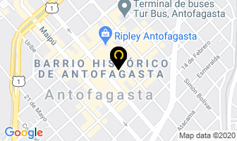 Mapa de Banco Condell en Antofagasta
