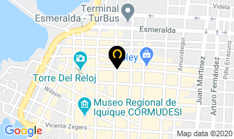 Mapa de Banco Condell en Iquique