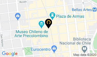 Mapa de Banco Monex en Santiago