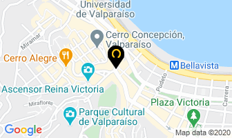 Mapa de Bar Restaurant Cinzano en Valparaíso