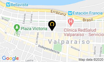 Mapa de Barraca Maderas Chacabuco M.r. en Valparaíso