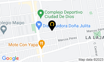 Mapa de Baterias Dibat en Puente Alto