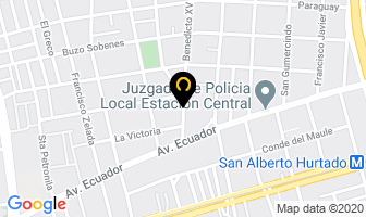 Mapa de Bazar Rossy en Santiago