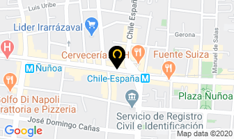 Mapa de Beauty Express en Ñuñoa