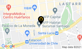 Mapa de Bellota en Santiago