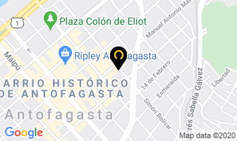 Mapa de Bici Center en Antofagasta