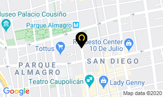 Mapa de Bicicletas Vargas en Santiago
