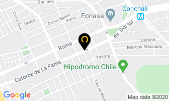 Mapa de Big Truck Ltda. en Conchalí