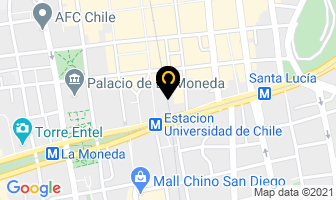 Mapa de Bison en Santiago