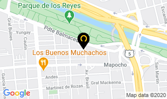 Mapa de Bobinados Cereceda en Santiago