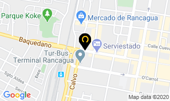 Mapa de Boliche Del Repuesto en Rancagua