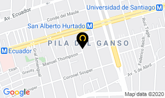 Mapa de Bonichi en Santiago