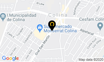Mapa de Botadero en Colina