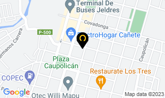 Mapa de Botilleria El Calafate en Cañete