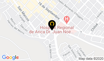 Mapa de Bravo Y Aguirre Ltda. en Arica