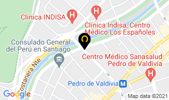 Mapa de Burneau Master Servicios Empresariales Ltda. en Providencia
