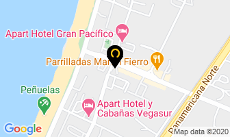 Mapa de Cabañas Maihue en La Serena