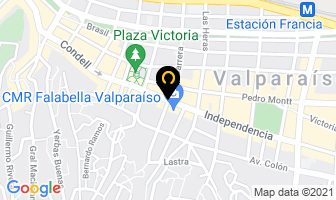 Mapa de Cabrera Y Cia. Ltda. en Valparaíso