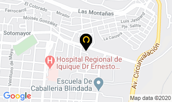 Mapa de Cadena Comercial Leo Loa en Iquique