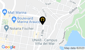 Mapa de Cafetal en Viña del Mar