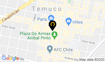 Mapa de Cafeteria Del Turista en Temuco