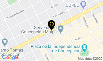 Mapa de Cafeteria Eben-Ezer en Concepción