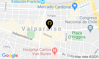 Mapa de C&c Conductores en Valparaíso