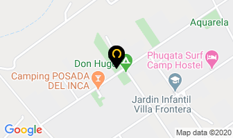 Mapa de Camping Josefina en Arica