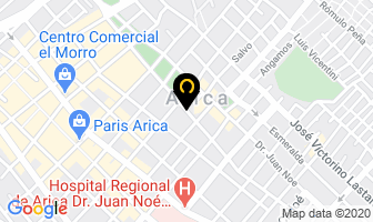 Mapa de Canepa Comercial en Arica