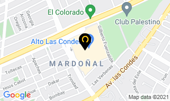 Mapa de Cardemil Van Der Schraft Alfredo en Santiago