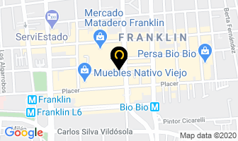 Mapa de Carnes Donoso en Santiago