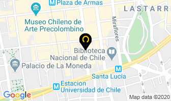 Mapa de Carteras Pelto en Santiago