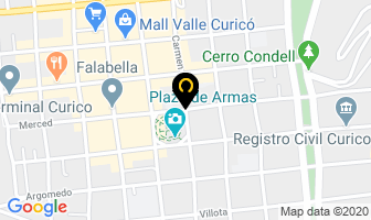 Mapa de Casa De Cambio - Cambio en Curicó
